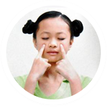 第三節(jié)：按揉四白穴